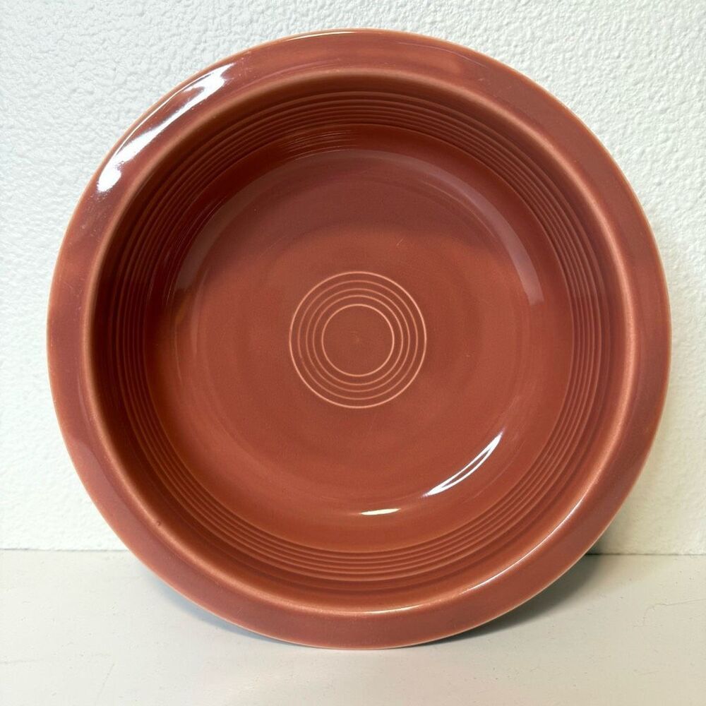 Vintage Fiesta Rose 8.5” Vegetable Bowl - Picture 1 of 9